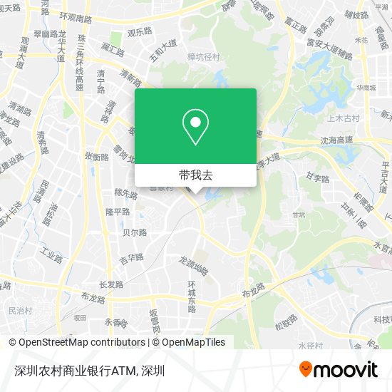 深圳农村商业银行ATM地图