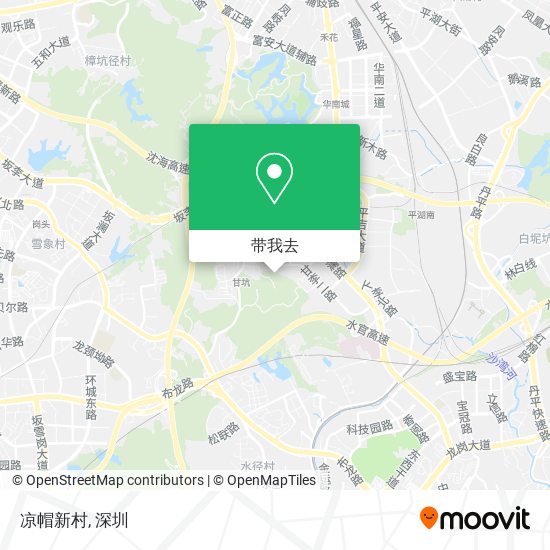 凉帽新村地图