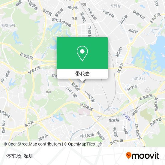 停车场地图