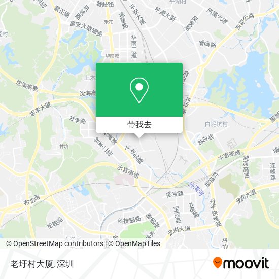 老圩村大厦地图
