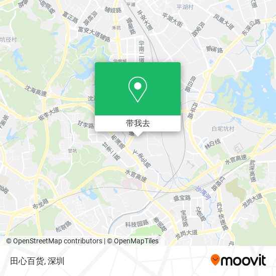 田心百货地图