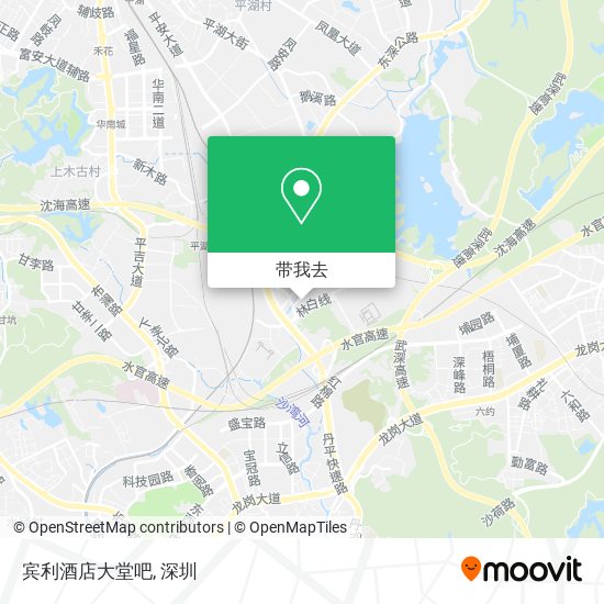 宾利酒店大堂吧地图