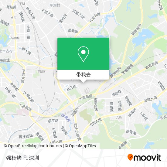 强杨烤吧地图