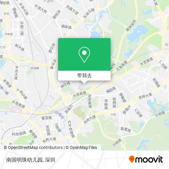 南国明珠幼儿园地图