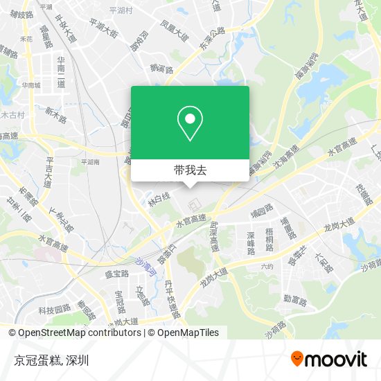 京冠蛋糕地图