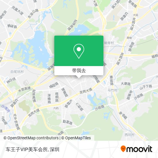 车王子VIP美车会所地图