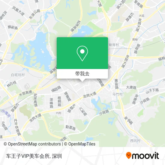 车王子VIP美车会所地图