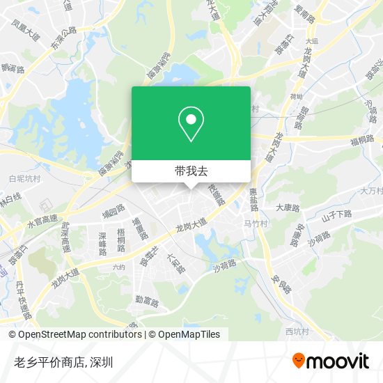 老乡平价商店地图