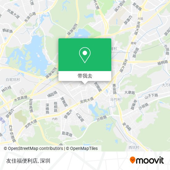 友佳福便利店地图