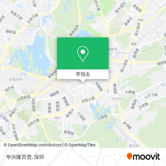 华兴隆百货地图