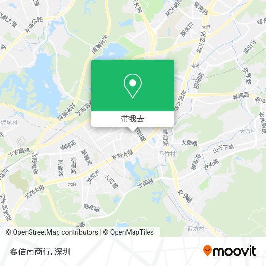 鑫信南商行地图