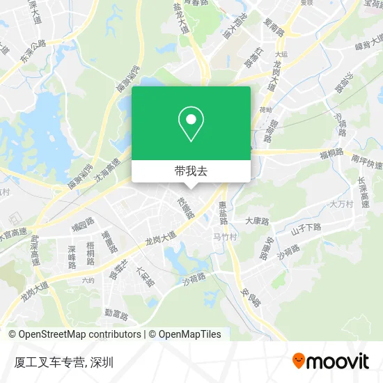 厦工叉车专营地图