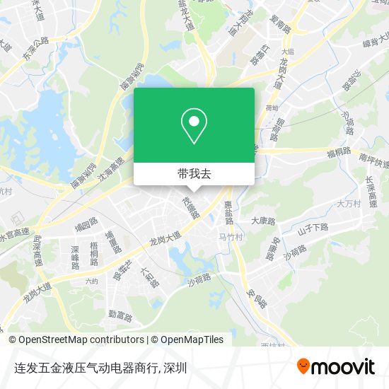 连发五金液压气动电器商行地图