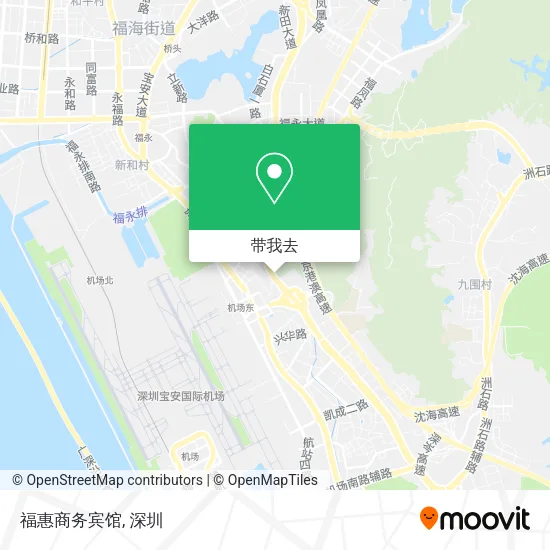 福惠商务宾馆地图