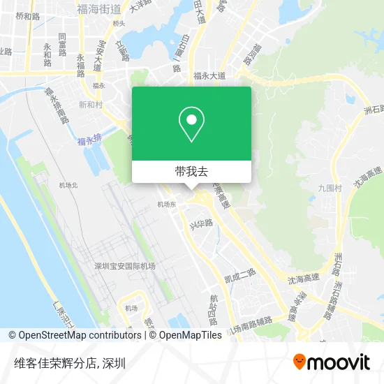 维客佳荣辉分店地图