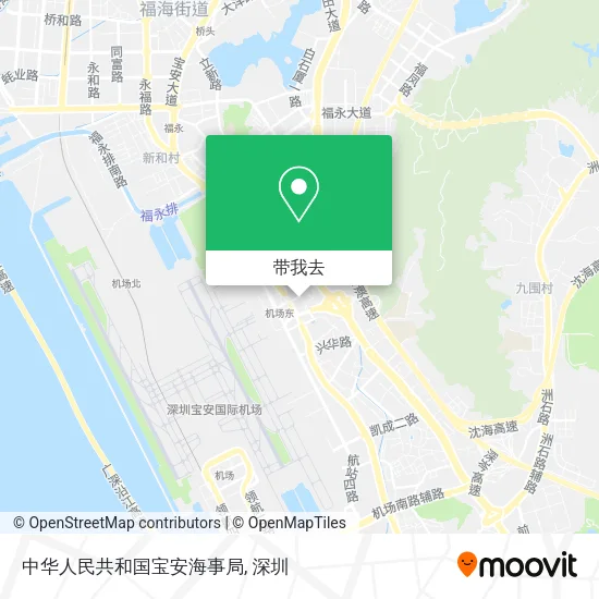 中华人民共和国宝安海事局地图