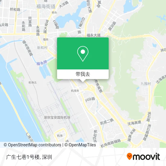 广生七巷1号楼地图