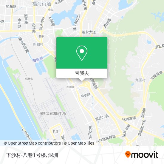 下沙村-八巷1号楼地图
