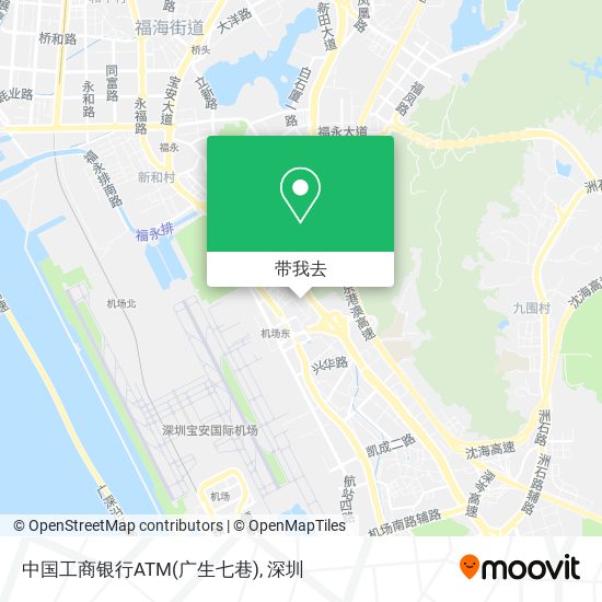 中国工商银行ATM(广生七巷)地图