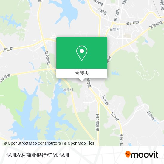 深圳农村商业银行ATM地图