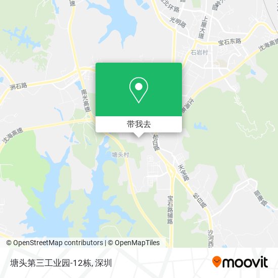塘头第三工业园-12栋地图