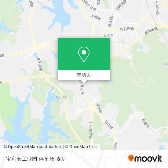宝利安工业园-停车场地图