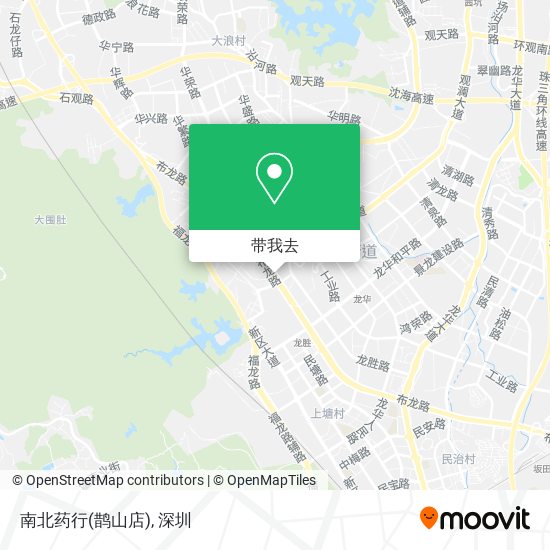 南北药行(鹊山店)地图