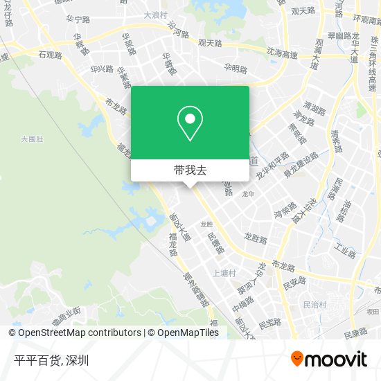 平平百货地图