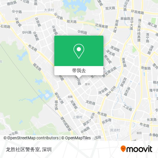 龙胜社区警务室地图