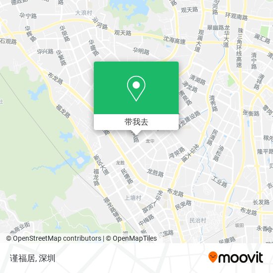谨福居地图