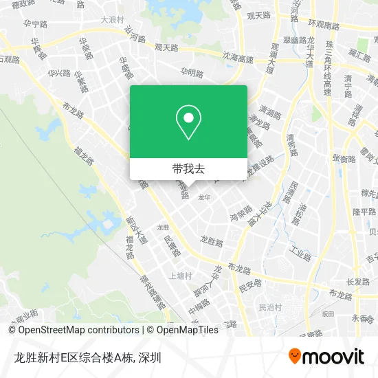 龙胜新村E区综合楼A栋地图
