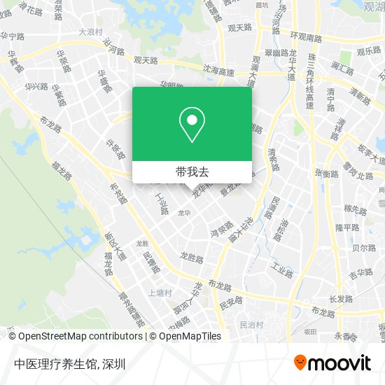 中医理疗养生馆地图