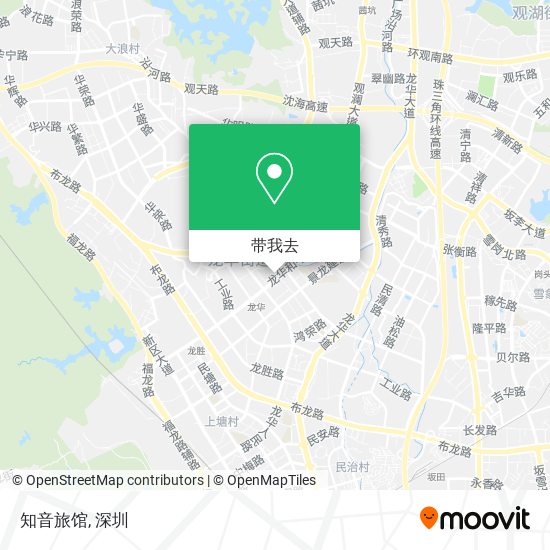 知音旅馆地图