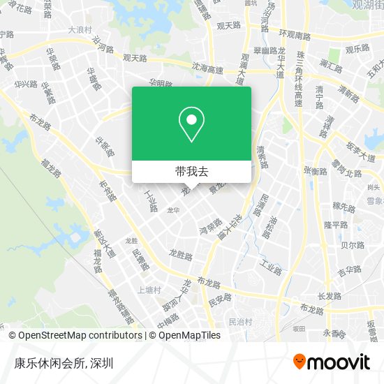 康乐休闲会所地图