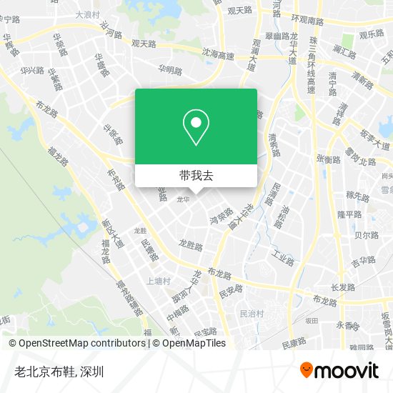 老北京布鞋地图