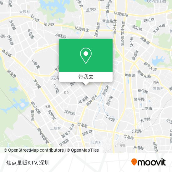 焦点量贩KTV地图