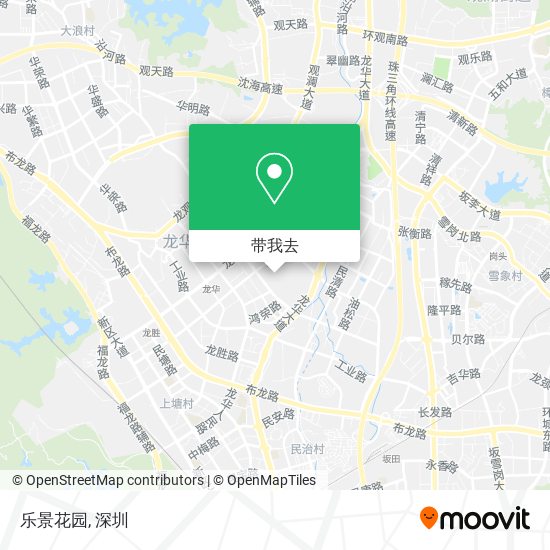 乐景花园地图