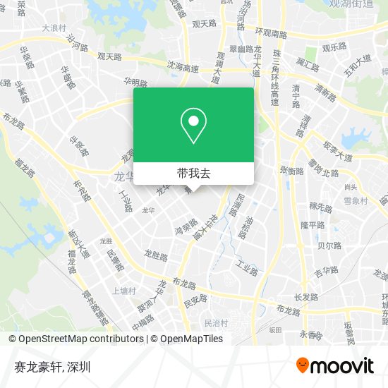 赛龙豪轩地图