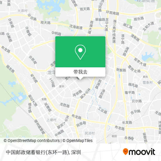 中国邮政储蓄银行(东环一路)地图