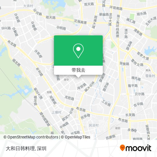 大和日韩料理地图