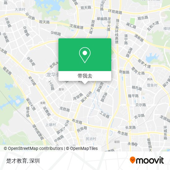 楚才教育地图