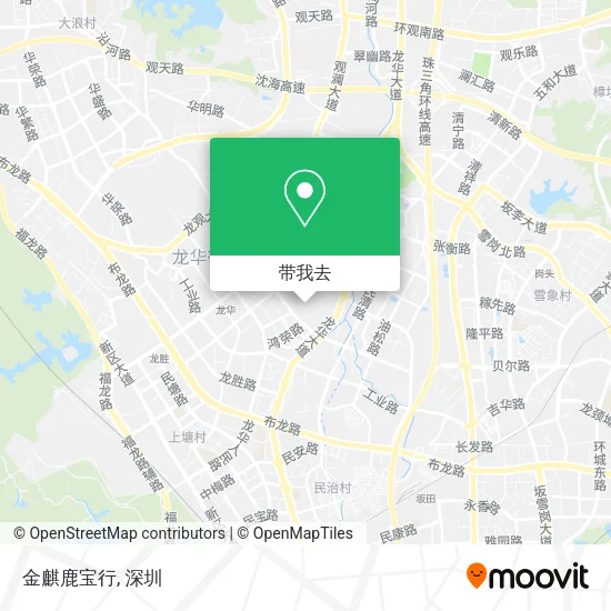 金麒鹿宝行地图