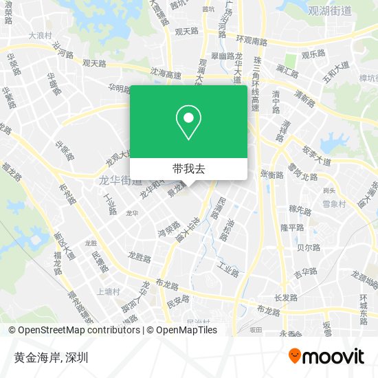 黄金海岸地图
