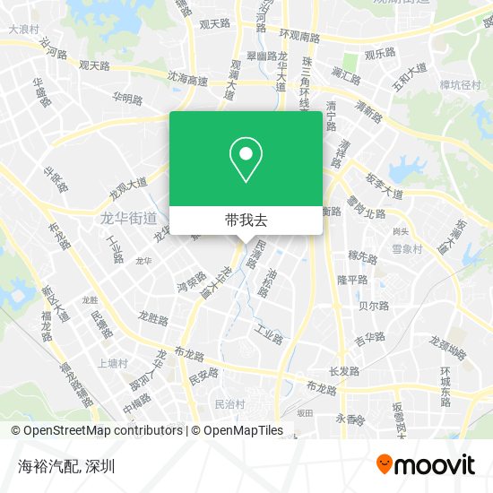 海裕汽配地图