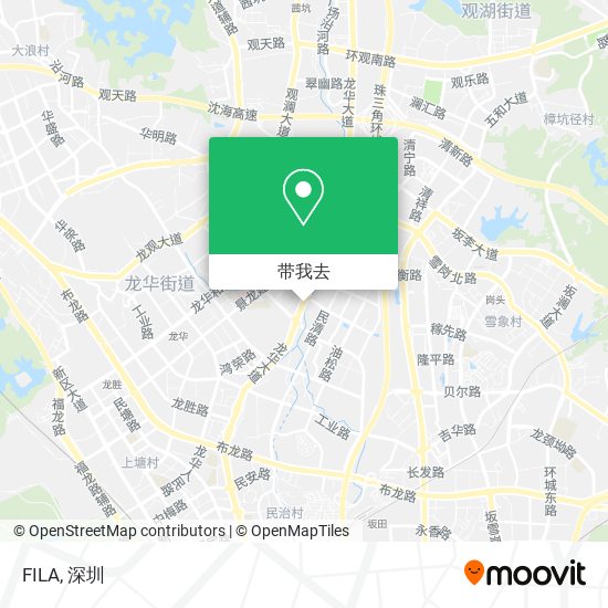 FILA地图