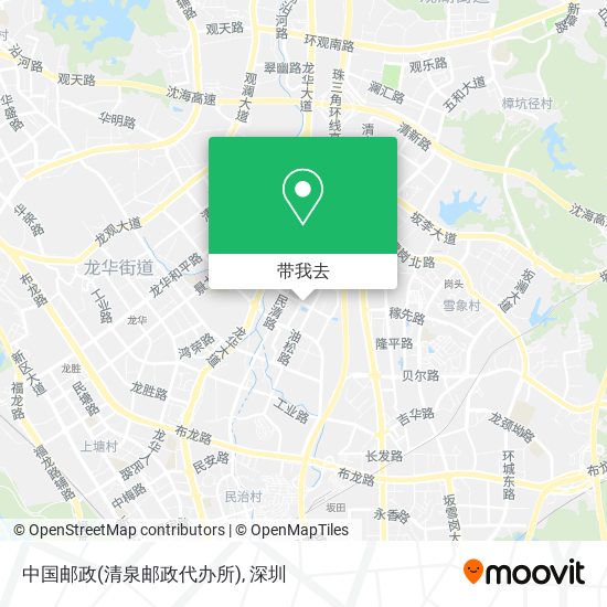 中国邮政(清泉邮政代办所)地图