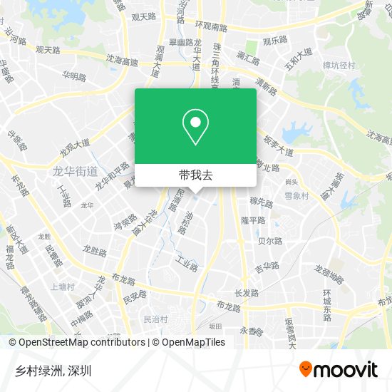 乡村绿洲地图