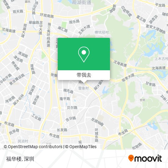 福华楼地图