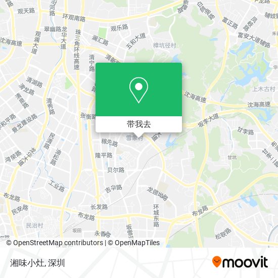 湘味小灶地图