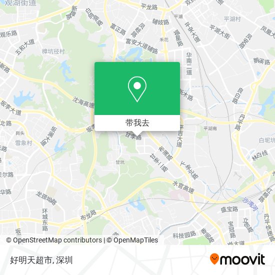 好明天超市地图